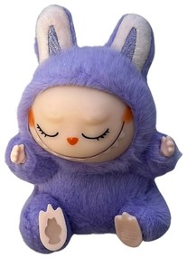 Plyšová figúrka v štýle LABUBU monster - fialová