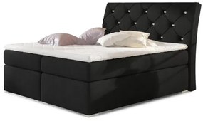 Boxspingová posteľ Marvin, ružová 160x200cm (kronos 29/BLN 04)