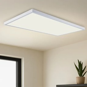 Brilagi - LED Kúpeľňové stropné svietidlo FRAME LED/96W/230V 120x60 cm IP44 biele