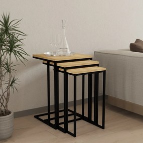 Odkladací stolík Roma Sapphire, 3 ks