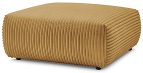 Menčestrová podnožka v horčicovej farbe Lucien – Bobochic Paris