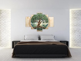 Obraz – Prepletený strom života (150x105 cm)