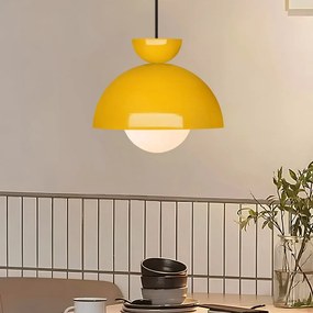 Závesné svietidlo s kovovým tienidlom ø 25 cm Arta – Opviq lights
