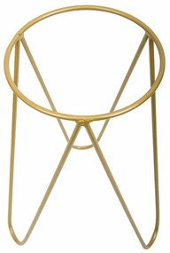 Stojan na kvety Loft 50 cm zlatý