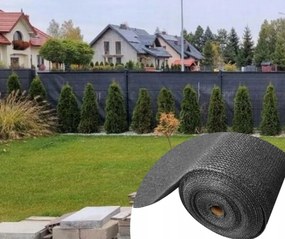 Sivá tieniaca sieť na plot 90 % zatienenie 1,5m x 50m