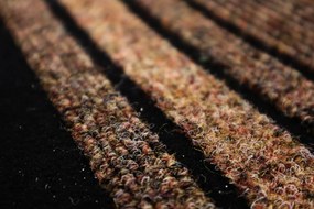 Spoltex, Protišmykový behúň na mieru Rekord 811 hnedá, šíre 120 cm, hnedá, chodba / predsieň