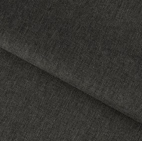 Rozkladacia sedacia súprava do U VALERIO 305x140 cm, tmavosivá