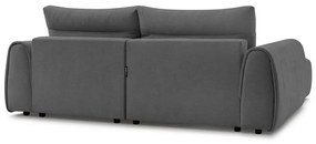 Sivá rohová pohovka Aden – Bobochic Paris