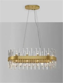 Luxusný luster Crown 80 zlaté
