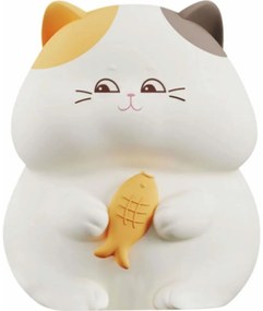 LED RGBW Stmievateľná detská dotyková lampa GATTO LED/1W/3,7V 1200 mAh