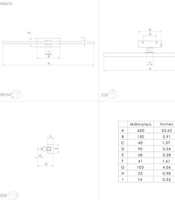 Eglo 900475 - LED Kúpeľňové osvetlenie zrkadla VERDELLO LED/5W/230V IP44 čierna