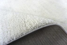 Berfin Dywany, Kusový koberec MICROSOFT 8301 White, 120x170, biela, obývacia izba