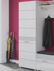 Predsieňová skriňa s policami Linus