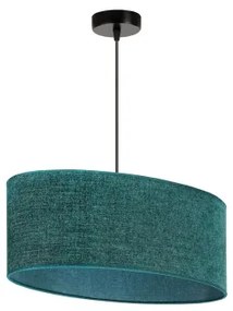 Duolla - Luster na lanku OVAL 1xE27/15W/230V zelená