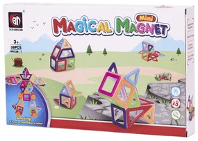 KIK MAGICAL MAGNET MINI 38ks 3+ v3 magnetických tehličiek