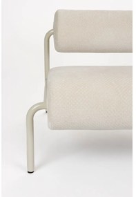 Krémové kreslo Lekima – Zuiver