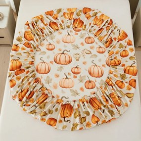 Plachta z mikrovlákna AUTUMN PUMPKINS farebné 90x200 cm