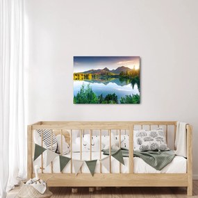 Obraz - Jazero (70x50 cm)