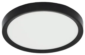Fulgur s-42585-LED Stropné sviet. so senz. NOMY-S 18W/230V 3000/4000/6000K IP40 čierna FG42585