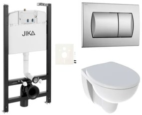 Závesný wc set Kolo Rekord do ľahkých stien / predstenová bez splachovacího okruhu SIKOJSI3, 1 ks