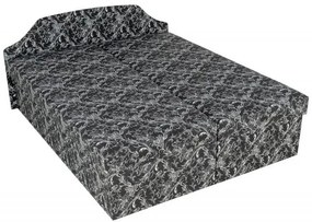 Manželská posteľ Míša, čierna (č.19)