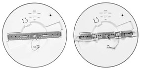 Ecolite WPCB2-24W/HF/CR - LED Panel so senzorom LEXA LED/12/18/24W/230V