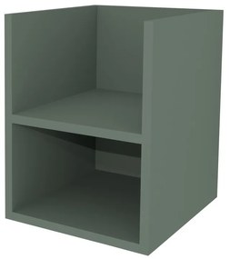 Mereo Aira, kúpeľňová skrinka 40 cm, spodná, Multidecor, Zelená Verde, MER-CN795SZEV1