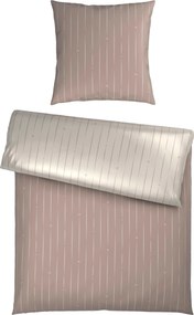 XXXLutz OBOJSTRANNÁ POSTEĽNÁ BIELIZEŇ, satén, béžová, 135/200 cm Dieter Knoll - Online Only bytové doplnky - 008105033503