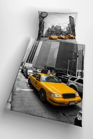 3d obliečky NY Taxi 140x200 cm