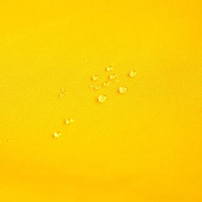 Štvorcový sedák žltý nylon