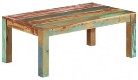 vidaXL Konferenčný stolík masívne recyklované drevo 100x60x40 cm-