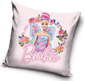 Carbotex Obliečka na vankúšik 40x40 cm - Barbie Motýlia princezná