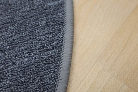 Vopi koberce Kusový koberec Astra šedá kruh - 80x80 (priemer) kruh cm