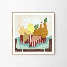 The Poster Club Plagát Sweet Pears by Aliya Abs 50x50