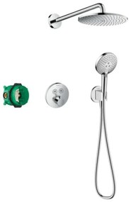 Sprchový systém Hansgrohe Raindance S pod omietku s termostatickou batériou chróm 27951000