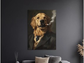 drevko |  Obraz Zlatý retriever s charizmou