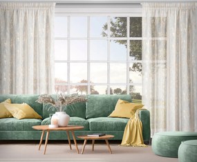 ZÁCLONA NA PÁSKE MIA 140X270 CM VZOROVANÁ