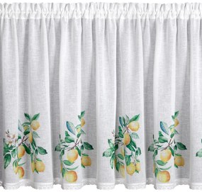 EUROFIRANY KRÁTKA ZÁCLONA NA PÁSKE CLOE 150X90 CM VIACFAREBNÁ