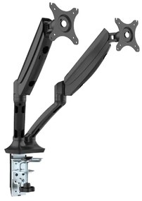 Liftor Arm DA02, držiak na 2 monitory čierny