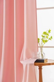 Záves OXFORD LIGHT 140x250 cm, ružový Zavesenie: Riasiaca páska