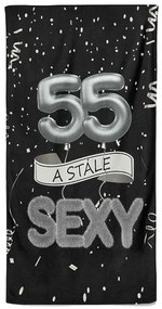 Osuška Stále sexy – čierna (vek: 55)