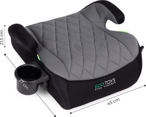 ECOTOYS podsedák i-Size 125–150 cm s držiakom na pohár