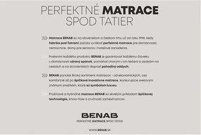 Benab Matrac FYZIO TAŠTIČKOVÝ 200x120 cm