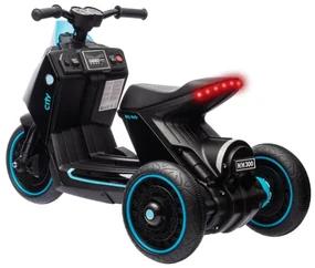 Elektrický skúter City čierny