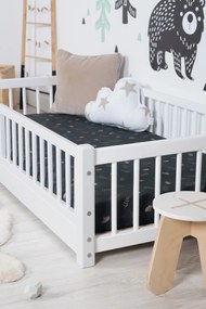 Ourbaby® 33771-0 Montessori 160x70 cm biela