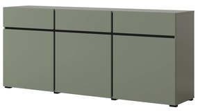 Komoda Crossroad G43 (borovica zelená + čierna). Akcia -19%. Vlastná spoľahlivá doprava až k Vám domov. 1118179
