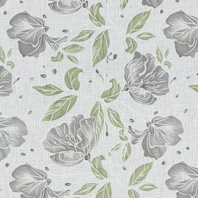 ZÁVES NA KRÚŽKOCH DARI 140X250 CM KVETY