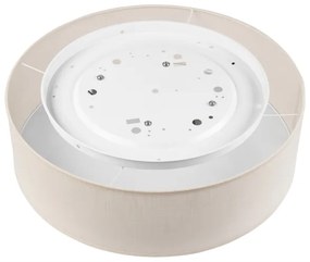 Stropné svietidlo SIRJA DOUBLE 4xE27/15W/230V pr. 45 cm krémová