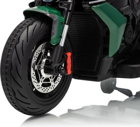 Detská elektrická motorka Ducati Diavel x Bentley Green