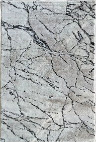 Koberec Opera 8090 GREY – sivý obdĺžnikový koberec s vzorom Rozmer: 60x100 cm